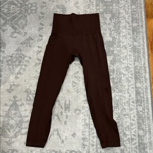 Kids Chocolate Brown Leggings